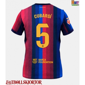 Barcelona Pau Cubarsi #5 Hemmatröja 2026-27 Kortärmad